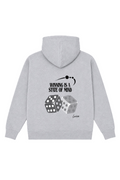 LAOVE Hoodie Lucky Dice - Gris