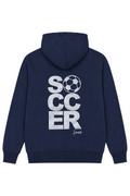LAOVE Hoodie Soccer - Azul Marino