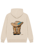 LAOVE Hoodie Cowboy Mood - Beige