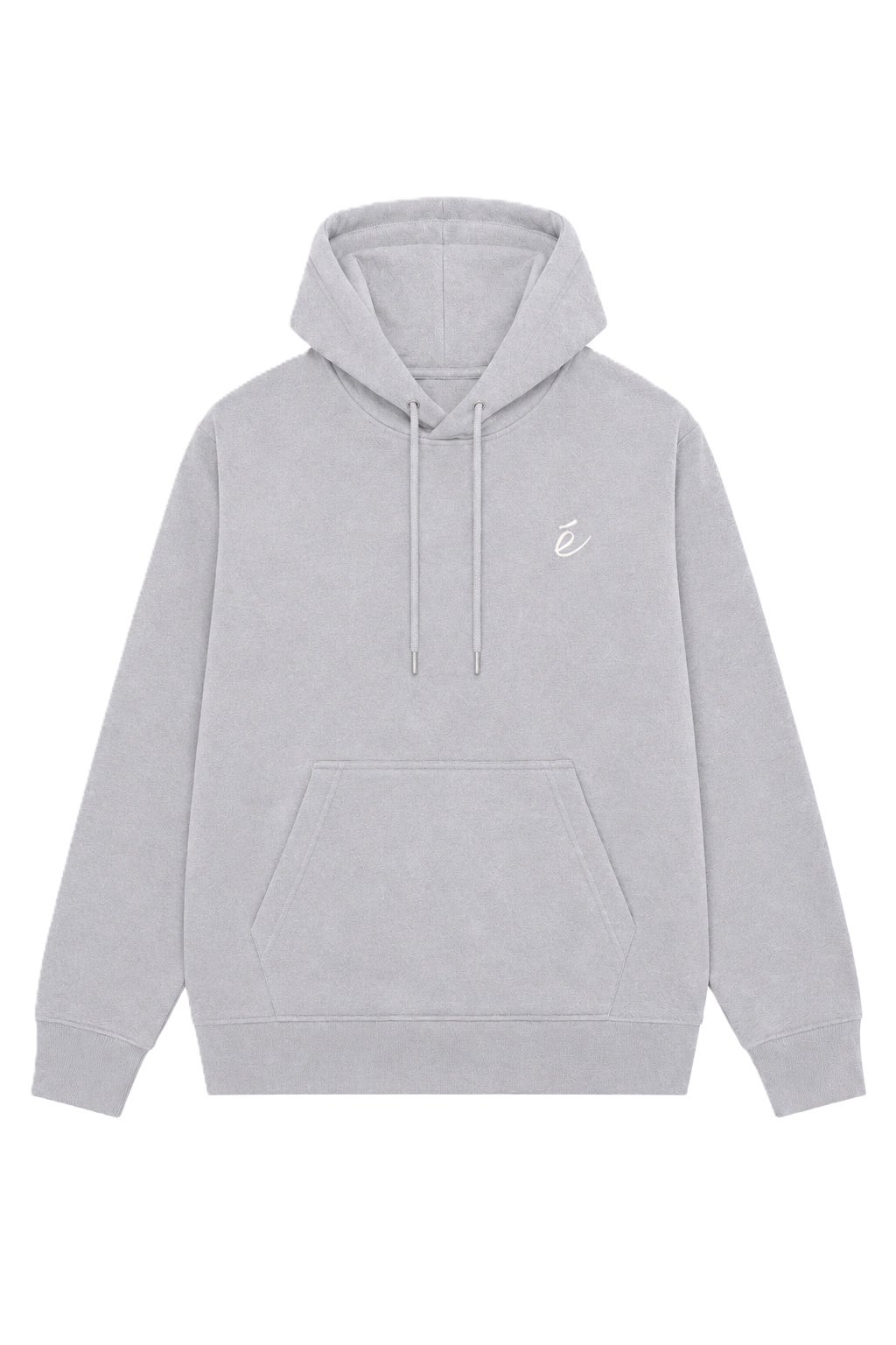 LAOVE Stars Patch Hoodie - Grey